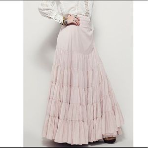 ISO!!!! Free People Ruffles All Around Maxi Skirt
